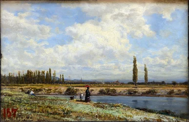 Skrige. Banker. Ikke par Alexey Petrovich Bogolyubov (Bogolyubov y Bogolyubov) (1824-1896)
