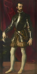 Portræt af Francesco I de Medici 1541-1587, storhertug af Toscana, 1570-1575.