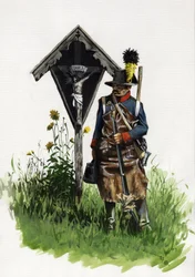 Det første imperium (1804-1814 og 1815): pionersoldat fra den østrigske hær