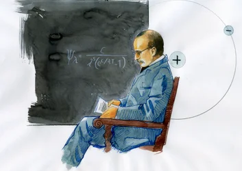 Max Planck, tysk fysiker (Portræt af den tyske fysiker Max Planck (1868-1947))