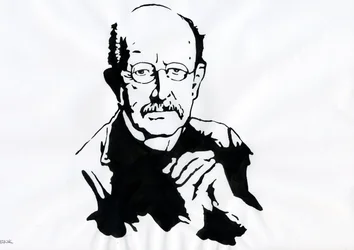 Max Planck, tysk fysiker (Portræt af den tyske fysiker Max Planck (1868-1947))