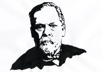 Portræt af Louis Pasteur (1822-1895), engelsk kemiker og mikrobiolog