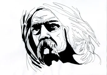 Portræt af Vercingetorix (72-46 f.Kr.), Chief Arverne Federator of the Gallic Peoples