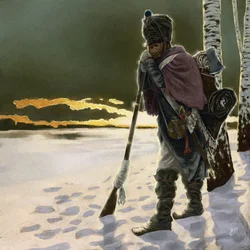 Infanterist på tilbagetog under det russiske felttog i 1812, 2018