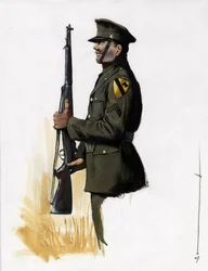 Anden Verdenskrig 1939-1945: American Army Cavalry Division