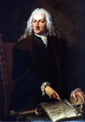 Portræt af Giuseppe Pellegrini (olie på lærred)