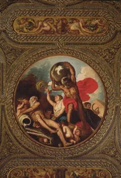Allegory of Astronomy, fra loftet på biblioteket, 1635