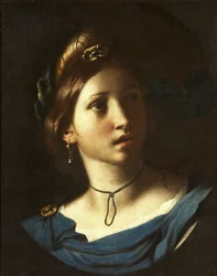 Portræt af en ung kvinde, ca. 1620 (olie på lærred)