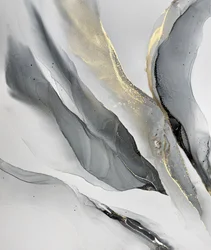 Skinnende guld – abstrakt