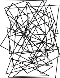 Skov, 2019, (tegning)