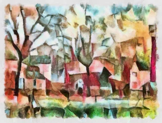Landskab i pink, 2016