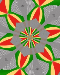 blomster #112,2019,(blandet medier)