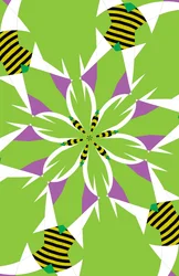 blomster #3,2019,(mixed media)