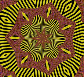 ornament #31,2019,(blandet medier)