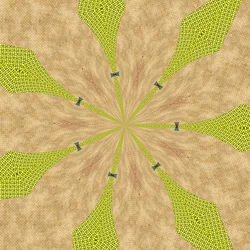 ornament #3,2019,(blandet medier)