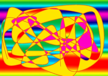 regnbue, 2018, (gradient)