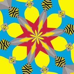 symmetri #11,2019,(blandet medier)