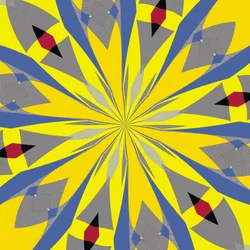 symmetri #14,2019,(blandet medier)