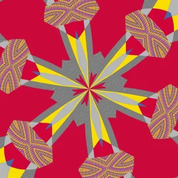 symmetri #23,2019,(blandet medier)