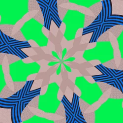 symmetri #51,2019,(blandet medier)