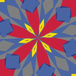 symmetri #54,2019,(blandet medier)