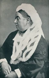 Dronningen i en alder af seksogtres, c1885, 1901