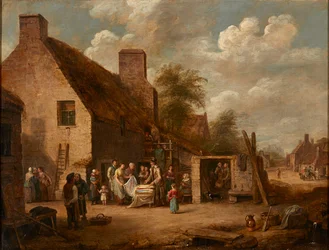 The Travelling Clothier (olie på lærred)