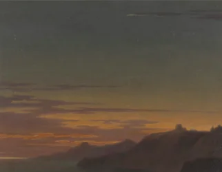 Dagens afslutning: Solnedgang ved kysten