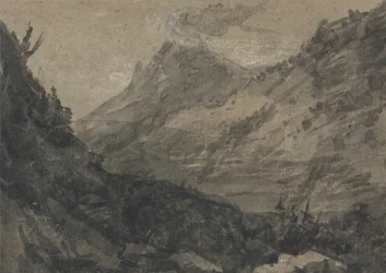bjergrigt landskab