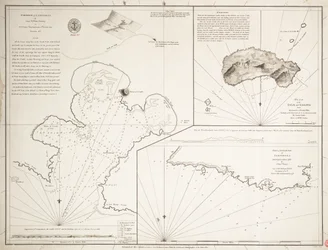 Kort over Lampedusa, Sicilien