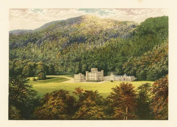 Taymouth Castle, Perthshire, Skotland.
