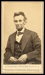 Portræt af Lincoln af Alexander Gardner