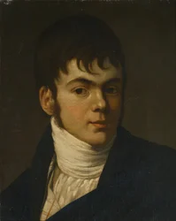 Portræt af Alexander Khristoforovitj Vostokov 1781-1864, 1803-1804