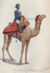 En Camel-Sowar af de 10. Bengalske Lancers, c1880 1905.