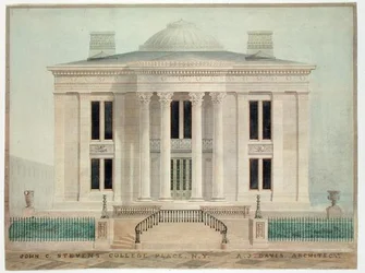 Bolig for John Cox Stevens, New York City