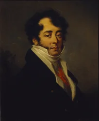 Portræt af prins George Alexeyevich Golitsyn, første kvartal af 1800-tallet.