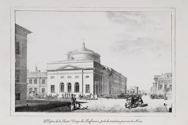 The Church of Joy of all who sorg Series Views of Saint Petersburg, 1820