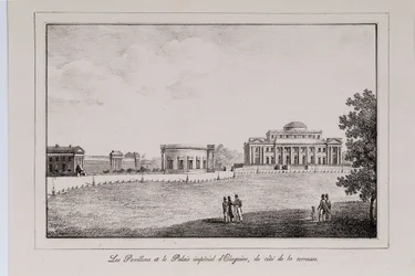 Yelagin-paladset i Sankt Petersborg-serien Udsigt over Sankt Petersborg, 1820