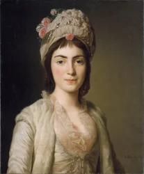 Portræt af Zoie Ghica, Moldaviens prinsesse, 1777