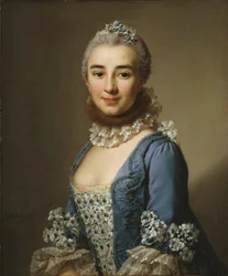 Ukendt dame, muligvis Madame Deshanges