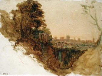 Tivoli (akvarel på papir)