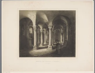 Krypten af ​​Rolduc Abbey Church Crypt de l