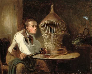 fløjter en glad melodi