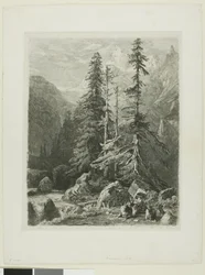 Alpint landskab