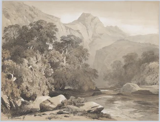 Landskab, 1800-tallet.