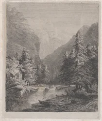 Landskab, 1800-tallet.