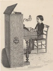 Litografiske plader, 1850.