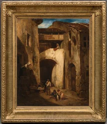 Italiensk gårdhave
