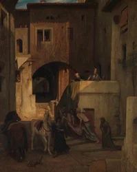 Den barmhjertige samaritaner i 1853.