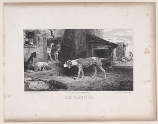 The Kennel, fra serien Hunting Scenes, 1829.